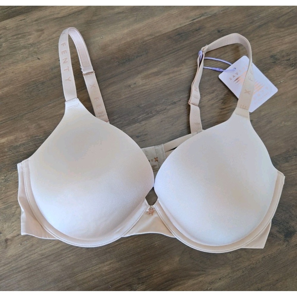 Savage X Essence Push-Up Bra Underwire Peachy Nude Adjustable Fenty Rihanna 38DD